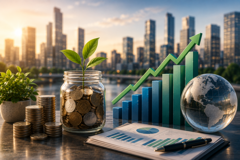Illustration for the guide: Best Dividend ETFs of 2026