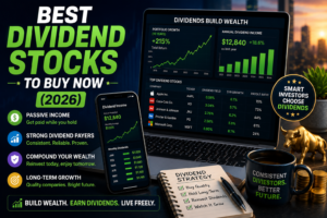 Illustration for the guide: Best Dividend Stocks to Buy Now (2026)