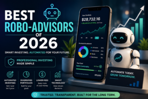 Illustration for the guide: Best Robo-Advisors of 2026